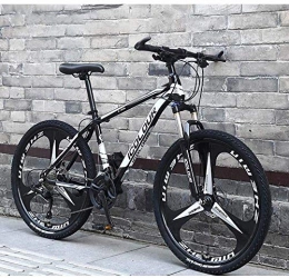 Suge Bicicleta 24 / 27 / 30-velocidad de Bicicletas de montaña de Edad, Estructura de suspensin de Aluminio Ligero Completo, Suspensin Tenedor, Freno de Disco, 26 Pulgadas (Color : D2, Size : 24 Speed)
