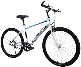 xiaoxiao666 Bicicleta 26 pulgadas MTB bicicleta de montaña para jvenes bicicleta para jvenes de acero rico en carbono fuerte 26 pulgadas bicicleta para nios y hombres Shimano bicicleta de 24 velocidades-azul