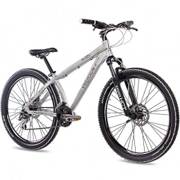 CHRISSON Bicicleta 66, 04 cm aluminio MTB MOUNTAIN DIRT BIKE bicicleta CHRISSON tinta UNISEX con 24 G 2 x disco SHIMANO walumin mate