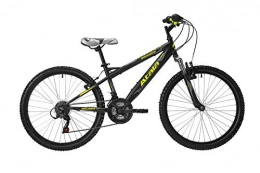 Atala Bicicletas de montaña Atala 2019 - Bicicleta de montaña para nio de 24 Pulgadas, 18 V, Color Negro y Amarillo