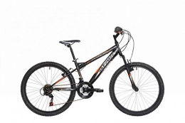 Atala Bicicleta ATALA 2019 - Bicicleta de montaña para nio de 24 Pulgadas, 18 V, Color Negro y Naranja