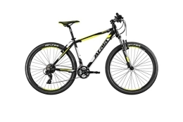 Atala Bicicletas de montaña Atala Bicicleta de montaña modelo 2020 Replay Stef VB 21 V negro / amarillo M 18 pulgadas (hasta 178 cm)