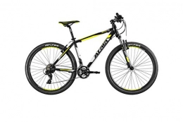 Atala Bicicletas de montaña Atala Bicicleta de montaña modelo 2020 Replay Stef VB 21 V negro / amarillo S 16 pulgadas (hasta 165 cm)