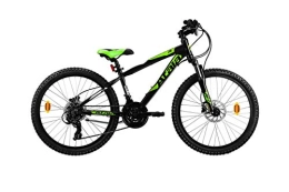 Atala Bicicleta Atala - Modelo 2020 - Bicicleta de montaña Race Pro 24 HD, color negro y verde