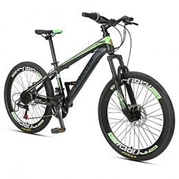 BCX Bicicleta BCX Bicicletas de montaña para niños, bicicleta de montaña con freno de doble disco de 24 velocidades, cuadro de acero con alto contenido de carbono, bicicleta de montaña rígida para niñas, rojo, 24