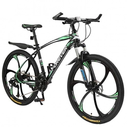 FFF-HAT Bicicleta Bicicleta al aire libre de 21 / 27 velocidades, bicicleta de montaña unisex de 26 pulgadas de velocidad variable de absorción de choque fuera de carretera, eje inferior impermeable y a prueba de polvo