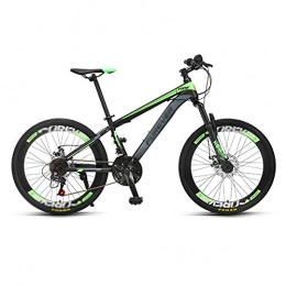 Yuxiaoo Bicicleta Bicicleta, bicicleta de montaña de 22 pulgadas, bicicleta de choque de 24 velocidades, marco de acero con alto contenido de carbono, adecuado para adultos y adolescentes, no es fácil de deformar