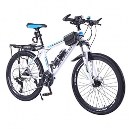 Yuxiaoo Bicicleta Bicicleta, Bicicleta de Montaña de Choque, Bicicleta de 26 Pulgadas Y 27 Velocidades, Se Adapta a Varios Terrenos, Marco de Acero con Alto Contenido de Carbono, para Mujeres U Hombres / A /