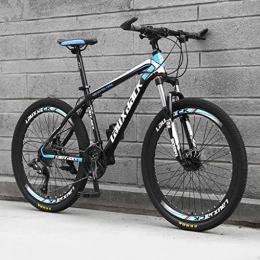 ZXCVB Bicicleta Bicicleta Bicicletas De Montaña Rígidas Para Adultos, Bicicleta Unisex De Velocidad Variable Para Estudiantes, MTB De Acero Con Alto Contenido De Carbono De 24 Pulgadas, Adecuada Para Adultos Con 1