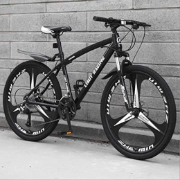 GXQZCL-1 Bicicletas de montaña Bicicleta de Montaa, BTT, Bicicleta de montaña, hardtail Bicicletas de montaña, Marco de acero al carbono, doble freno de disco delantero y de bloqueo Tenedor, de la rueda de 26 pulgadas MTB Bike