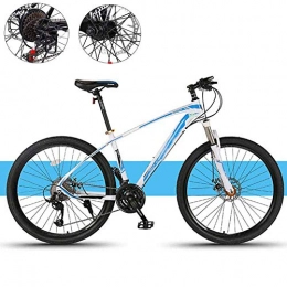 FDSAG Bicicleta Bicicleta De Montaña 26 Pulgadas con Frenos De Doble Disco De 27 Velocidades Marco De Aleación De Aluminio / Ruedas, Completa Antideslizante Bicicleta