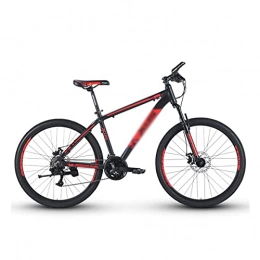 FBDGNG Bicicletas de montaña Bicicleta de montaña de 21 velocidades de 26 pulgadas de rueda de doble suspensión bicicleta con marco de aleación de aluminio adecuado para hombres y mujeres entusiastas del ciclismo (color naranja)