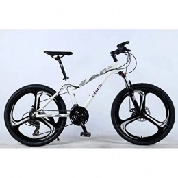 Bicicleta de montaña de 24 pulgadas y 24 velocidades para adultos, cuadro completo de aleacin de aluminio liviano, suspensin delantera de la rueda Bicicleta de desplazamiento para estudiantes todot