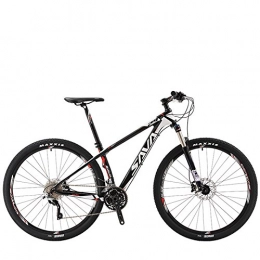 SAVA Bicicleta Bicicleta de montaña de SAVA DECK300, de fibra de carbono, 30 velocidades, MTB, rígida, completa, SHIMANO M610 DEORE, color white-29", tamaño 29x19", tamaño de rueda 29.00 inches