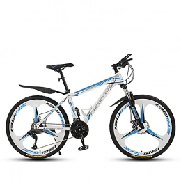 Bicicleta de montaña, marco de acero con alto contenido de carbono, 24 "/ 26", 21-30 velocidades | Bicicleta todoterreno con freno de disco doble de suspensión delantera, Sin demora en el cambio