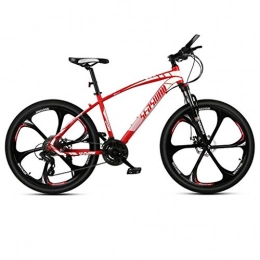 Lxyfc Bicicleta Bicicleta de montaña Mountainbike Bicicleta 26inch de la bici de montaña / Bicicletas, carbón del marco de acero, suspensión delantera de doble disco de freno, ruedas de 26 pulgadas, 21 de velocidad,