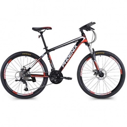 WYLZLIY-Home Bicicletas de montaña Bicicleta de montaña Mountainbike Bicicleta Bicicleta de montaña / Bicicletas, de aleación de aluminio, suspensión delantera de doble disco de freno, ruedas de 26 pulgadas, 27 de velocidad Bicicleta D