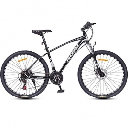 WYLZLIY-Home Bicicleta Bicicleta de montaña Mountainbike Bicicleta Bicicleta de montaña / Bicicletas, marco de acero al carbono, suspensión delantera y doble freno de disco, de 26 pulgadas / 27 pulgadas ruedas, velocidad 24