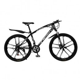 WYLZLIY-Home Bicicleta Bicicleta de montaña Mountainbike Bicicleta Bicicleta de montaña, montaña de la bicicleta suspensión delantera, de doble freno de disco y suspensión delantera, las ruedas de 26 pulgadas Bicicleta De M