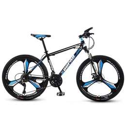 WYLZLIY-Home Bicicletas de montaña Bicicleta de montaña Mountainbike Bicicleta De 26 pulgadas de bicicletas de montaña, bicicletas de montaña Rígidas, doble disco de freno y suspensión delantera, de 26 pulgadas de ruedas, chasis de ace