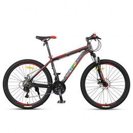 WYLZLIY-Home Bicicleta Bicicleta de montaña Mountainbike Bicicleta De 26 pulgadas de bicicletas de montaña, bicicletas marco de aluminio de aleación, doble disco de freno y suspensión delantera, de 26 pulgadas de radios de