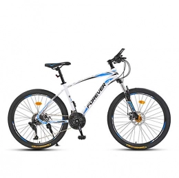 WLWLEO Bicicleta Bicicleta de montaña para adolescentes adultos Bicicleta de montaña rígida de acero con alto contenido de carbono con absorción de impactos Velocidad variable Bicicleta todoterreno, A, 24" 24 speed