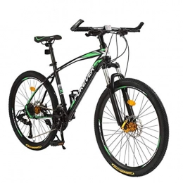 FFF-HAT Bicicleta Bicicleta de montaña todoterreno con amortiguador completo, apta para bicicletas para adultos y adolescentes, bicicleta al aire libre con freno de doble disco de 26 pulgadas y 24 / 30 velocidades para
