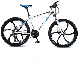 lqgpsx Bicicleta Bicicleta de montaña todoterreno para adultos, rueda de radios integrada de 24 pulgadas Bicicleta de carretera de velocidad variable de 21 velocidades, para entornos urbanos y desplazamientos para salir