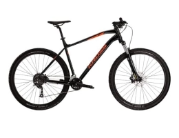 KROSS Bicicleta Bicicleta de montaña XC KROSS Level 1.0, color negro