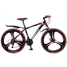 FETION Bicicleta Bicicleta for niños 27 velocidades ? Mountain Trail Bike, Marco de acero de alto carbono Bicicletas MTB Freno de disco doble for hombres y mujeres / 8574 ( Color : Style2 , Size : 26inch24 speed )