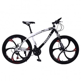 WGYDREAM Bicicleta Bicicleta Montaña MTB Bicicleta de montaña, marco de acero al carbono bicicletas de montaña Rígidas, de 26 pulgadas rueda del mag, doble disco de freno y suspensión delantera Bicicleta de Montaña