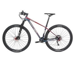 sunforever Bicicletas de montaña Bicicleta mtb cuadro de carbono con freno de disco kit Shimano SLX / m7000-22 V, talla 27, 5 x 17