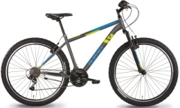 Genérico Bicicletas de montaña Bicicleta para hombre, 27, 5, MTB Front, 18 V, Dino, Bikes, bicicleta de hombre, AureLIA Art. 427US-21