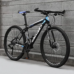 T-NJGZother Bicicletas de montaña Bicicleta Yoshiyami, Bicicleta De Bicicleta, Regalo De Adolescentes, Racing-Portavoces [Alto] - Azul Negro_24 Velocidades (por Defecto De 26 Pulgadas)，Aluminio Bateria Litio Display LCD