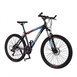 FBDGNG Bicicleta Bicicletas de montaña 26 pulgadas Muti habló ruedas 21 velocidad doble freno disco bicicleta para hombres mujeres adultos y adolescentes con marco de acero de alto carbono