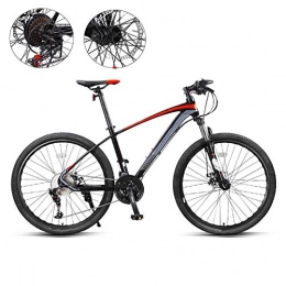 FDSAG Bicicleta Bicicletas De Montaña 27.5 Pulgadas 33 Velocidades Engranajes Completa Frenos De Doble Disco Asiento Ajustable para Hombres Y Mujeres para Adultos