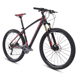 ZHTY Bicicleta Bicicletas de montaña, bicicleta de montaña rígida de neumáticos grandes de 27, 5 pulgadas, bicicleta de montaña de aluminio de 27 velocidades, bicicletas de montaña con asiento ajustable para mujeres