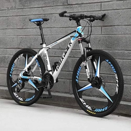ZXCVB Bicicleta Bicicletas De Montaña Para Adultos De 24 / 26 Pulgadas, Bicicleta De Montaña Con Suspensión Delantera Doble De Acero Con Alto Contenido De Carbono, MTB Con Asiento Ajustable, Bicicleta De Carretera Q