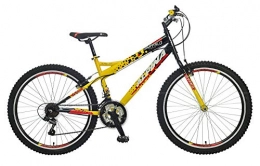 breluxx Bicicletas de montaña breluxx Buffalo Sport 2019 - Bicicleta de montaña (26", 18 Marchas), Color Amarillo
