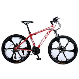 Caige Bicicleta Caige MTB 26 Pulgadas de Rueda Alta de Acero al Carbono Hardtail Bicicletas 21 Velocidad, Velocidad 24, 27 de Velocidad, Velocidad 30 Bicicletas Kit, B, 30 Speed