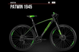 Cicli Puzone Bicicleta ciclos puzone portafotos 1945Gama 2019, Black- Neon Green Matt, 53 CM - L