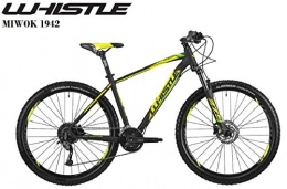 Cicli Puzone Bicicleta ciclos puzone Whistle miwok 1942Gama 2019, Black- Neon Yellow Matt, 46 CM - M