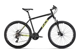 Conor Bicicletas de montaña Conor Indi 27 18 Am Bicicleta, Adultos Unisex, Negro / Amarillo, Grande
