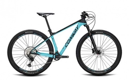 Conway Bicicletas de montaña ConWay RLC 4 Bicicleta de montaña para hombre, de montaña, ciclismo, color turquesa y negro mate, 2020, altura de 44 cm