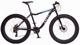 Crest Bicicletas de montaña Crest Bicicleta Fat Bike Fat 4, 1 24v Negra 19" Aluminio
