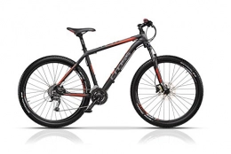 Cross Bicicleta Cross Mountain Bike Grip, Negro / Rojo