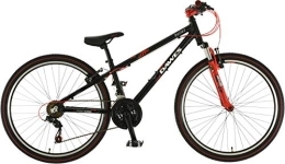 Dawes Bicicletas de montaña Dawes Bullet HT Bicicleta, Juventud Unisex, Negro, 26" Wheel, 13" Frame