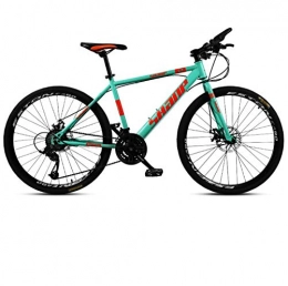 DGAGD Bicicletas de montaña DGAGD Rueda de radios de Bicicleta de Velocidad Variable súper Ligera para Adultos Masculinos y Femeninos de 24 Pulgadas-Verde_30 velocidades