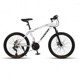 DGAGD Bicicleta DGAGD Rueda de radios de Bicicleta portátil para Adultos de Velocidad de montaña de 26 Pulgadas-Blanco_36 velocidades