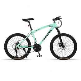 DGAGD Bicicleta DGAGD Rueda de radios de Bicicleta portátil para Adultos de Velocidad de montaña de 26 Pulgadas-Verde_36 velocidades